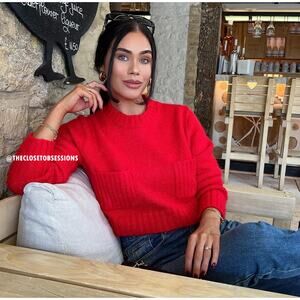 ZARA Wool-Blend Knit Sweater NWT